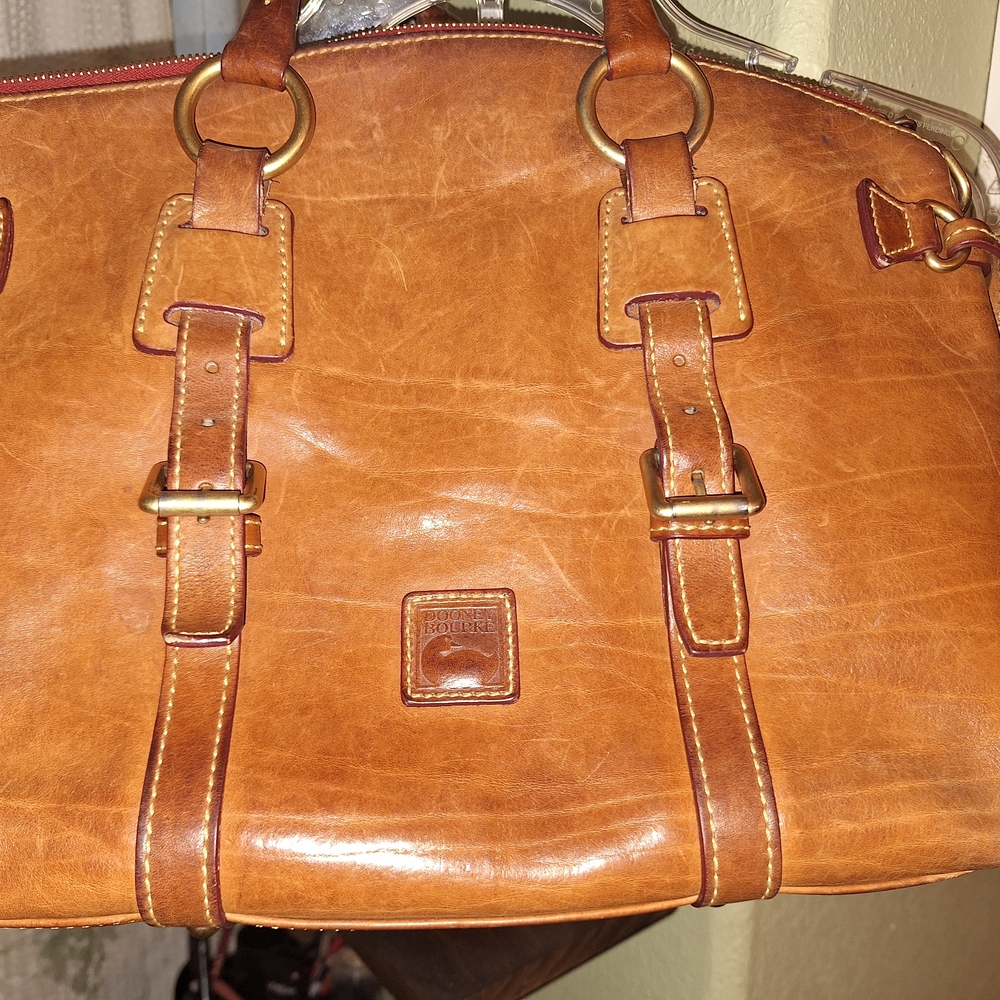 Dooney & Bourke Tan Leather Handbag